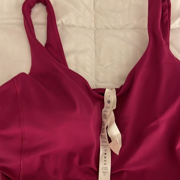 LULULEMON ALIGN BODYSUIT 8” Size 12 NWT Retail 128.00 - Picture 3 of 3